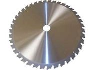 Circular de encargo PCD que corta la hoja de sierra circular para el corte de acero con eficacia alta