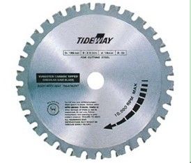 Dientes TCT hojas de sierra circular para cortar metales en forma de trapecio de OEM