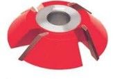 Cortadores rojos modificados para requisitos particulares de la talladora del carburo del chaflán de T.C.T 45° para la fabricación de madera de los perfiles
