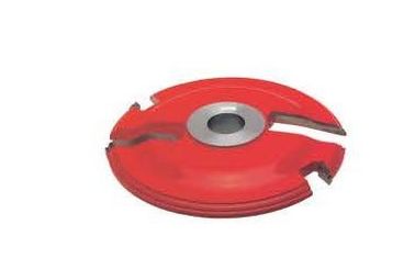 Rojo doble frontal T.C.T elevar cortadores de carburo shaper para decisiones de ranura