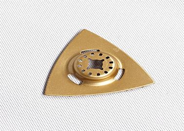 accesorios triangulares de la herramienta eléctrica de la hoja de sierra de la escofina del carburo de 80m m para el plástico suave