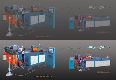 Doblador hidráulico del tubo de la solo-cabeza automática del CNC DW50