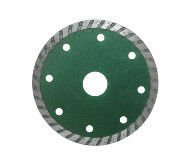 Los diamantes de la hoja de sierra del diamante de Turbo equipan el corte rápido y constante