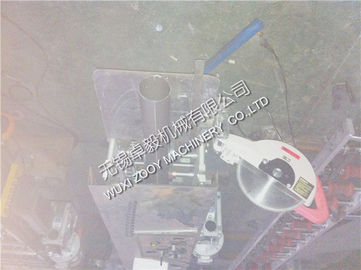 Rollo redondo de la bajada de aguas del metal semiautomatizado que forma la máquina con 11 estaciones
