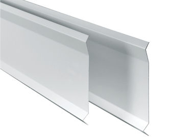 El techo abierto suspendido de aluminio interior de la célula del metal linear teja para los materiales de la decoración de la estación de metro