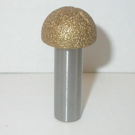 Herramientas de carburo artificiales de silicio de las herramientas de corte de PCD con el cuchillo inferior redondo de piedra