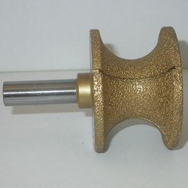 Herramientas de carburo de silicio del grano y diamante micro PCD a medias alrededor del pedazo para cortar el acrílico
