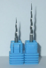 Micrófono del CNC - las flautas del carburo dos del grano tuercen en espiral los pedazos del carburo del CNC para cortar la madera, lamina, piedra artificial, plástico