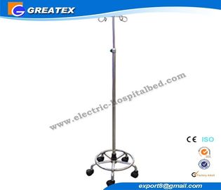 Goteo ajustable soporte/IV del móvil IV poste del hospital del acero inoxidable poste