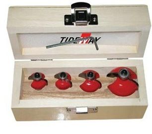 Router bits conjuntos con dos veces áspera molienda molienda y rectificado