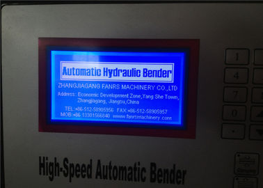 Dobladora del tubo del CNC de dos cabezas con el sistema de control informático