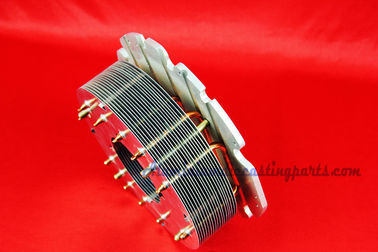 Disipador de calor de aluminio de encargo del tubo del cobre de la aleta para la luz de inundación/la lámpara de la etapa