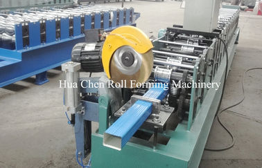 Rollo de la bajada de aguas de la hoja de acero del color del CNC que forma la máquina con el rodillo del acero No45