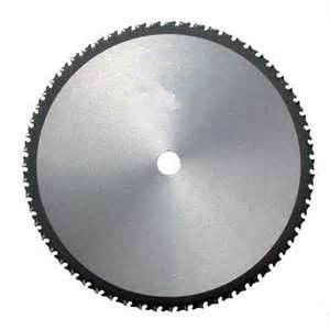 Hoja de sierra disponible inclinada cerametal circular grande del rasgón del tct del hss para la serrería, acero suave